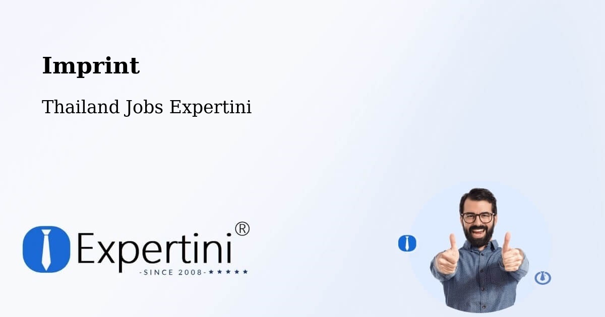 Imprint – Amphoe Kapho - Thailand Jobs Expertini