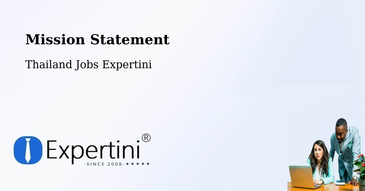 Corporate Mission – Amphoe Kapho - Thailand Jobs Expertini