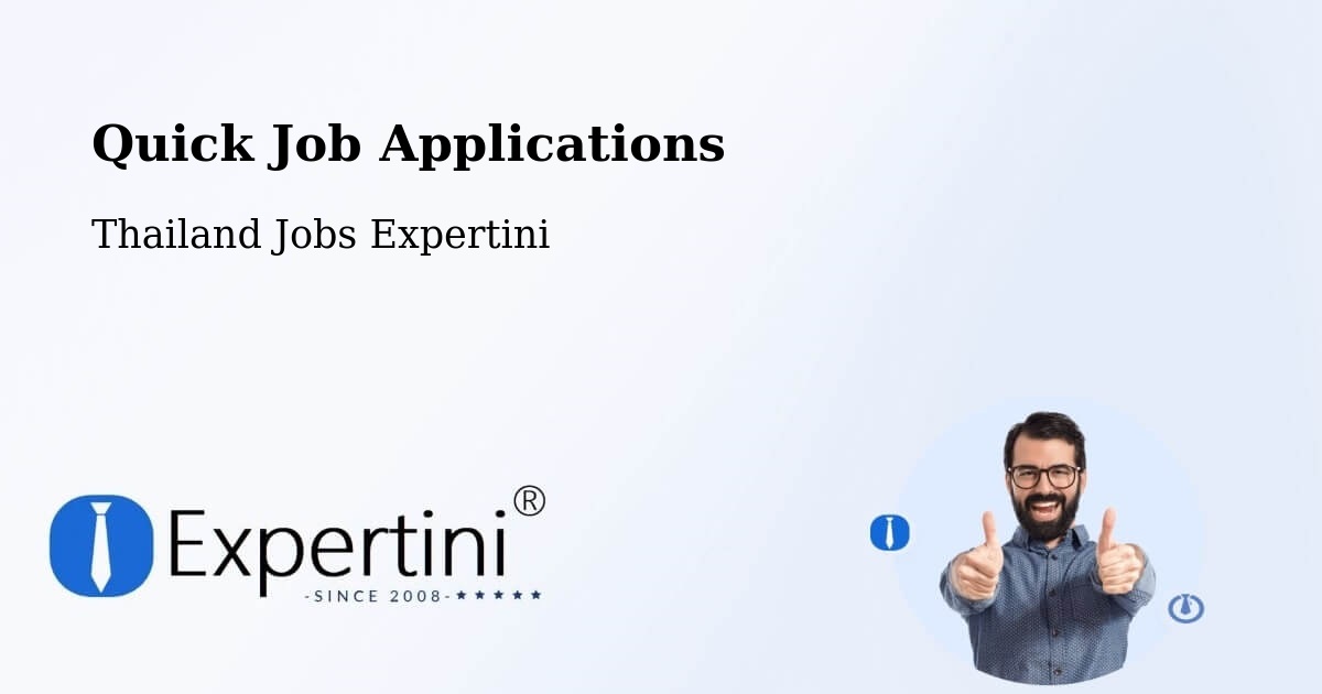 Quick Apply Feature – Amphoe Kapho - Thailand Jobs Expertini
