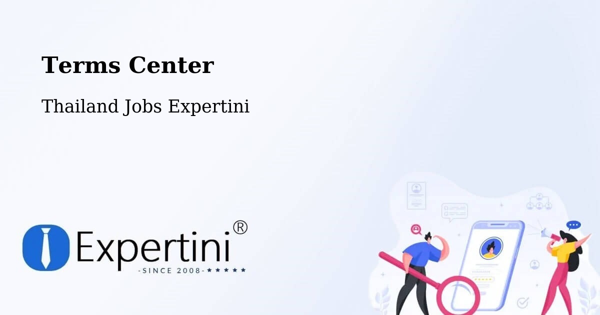 Terms of Service – Amphoe Kapho - Thailand Jobs Expertini